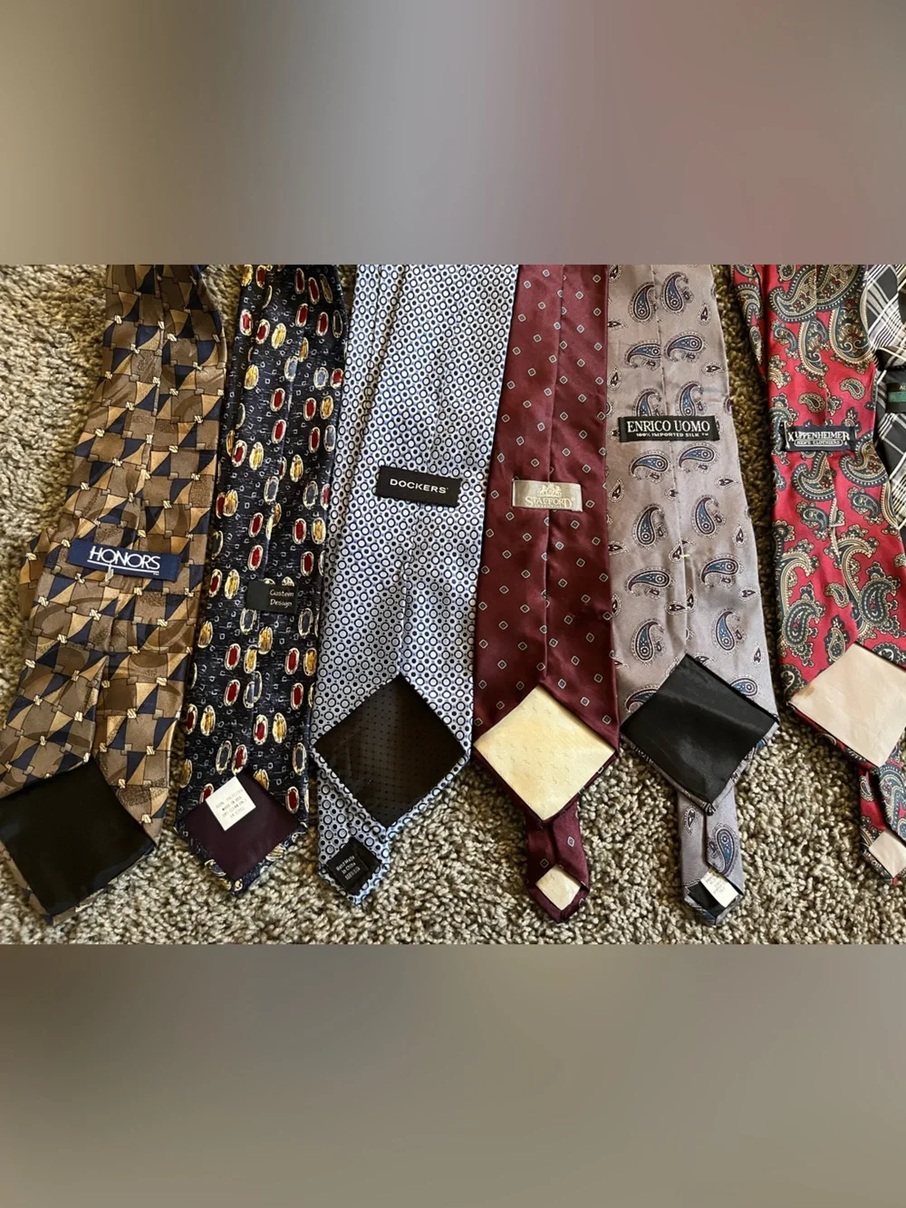 34 Tie Lot Multiple Brands/Vintage